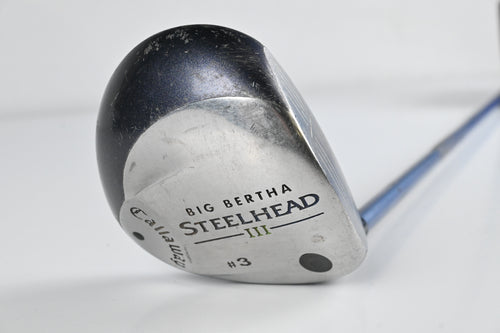 Ladies Callaway Steelhead III #3 Wood / 15 Degree / Ladies Flex System III Shaft