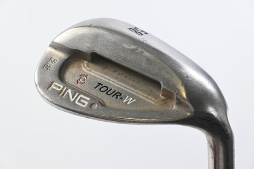 Ping Tour-W Lob Wedge / 58 Degree / Silver Dot / Stiff Flex Steel Shaft