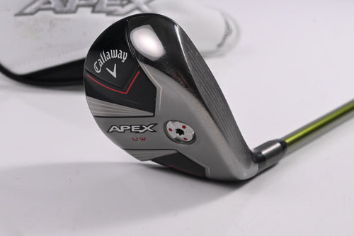Callaway Apex UW 24 #4 Hybrid / 21 Degree / Stiff Flex Aldila NV Green 105 Shaft