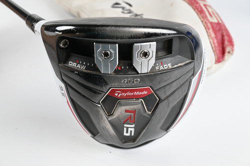 Left Hand Taylormade R15 Driver / 9.5 Degree / Regular Flex Fujikura Pro 50
