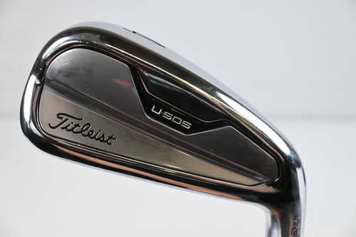Titleist U505 2021 #4 Iron / 22 Degree / Regular Flex Hzrdus Smoke Black RDX 80