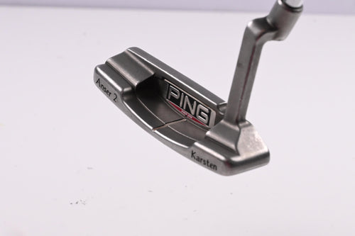 Left Hand Ping Karsten Anser 2 Putter / Black Dot / 34 Inch
