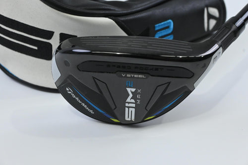 Taylormade SIM2 Max #3 Hybrid / 19 Degree / Stiff Flex HZRDUS Smoke Black RDX 80
