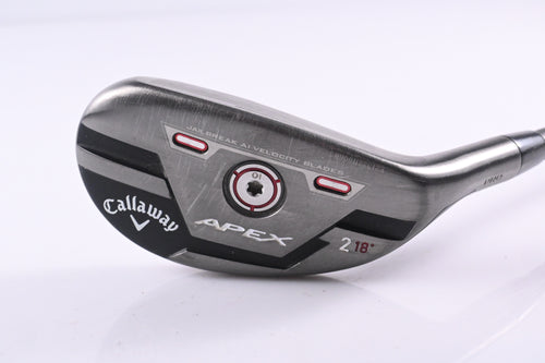 Callaway Apex Pro 21 #2 Hybrid / 18 Degree / X-Flex Grafalloy Prolaunch Red 70
