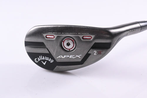 Callaway Apex Pro 21 #2 Hybrid / 18 Degree / X-Flex Grafalloy Prolaunch Red 70