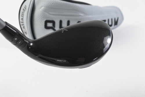 Callaway Quantum Max #5 Hybrid / 24 Degree / Regular Flex Denali Frost Silver 60