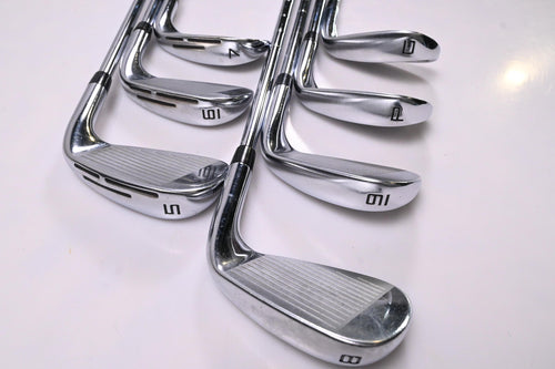 Left Hand Wilson Dynapwr 2023 Forged Irons / 5-PW+GW / Stiff Flex KBS Tour Lite