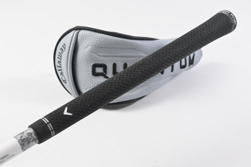 Callaway Quantum Max #5 Hybrid / 24 Degree / Regular Flex Denali Frost Silver 60
