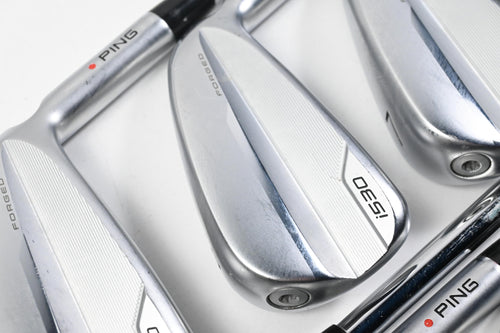 Ping i530 Irons / 5-PW+GW / Red Dot / X-Flex KBS Tour 130 Shafts