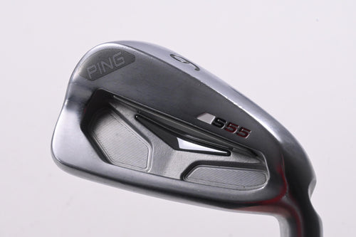 Ping S55 #6 Iron / Green Dot / X-Flex KBS Tour C-Taper 130 Shafts
