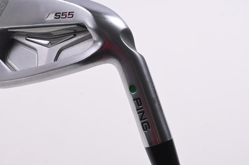 Ping S55 #6 Iron / Green Dot / X-Flex KBS Tour C-Taper 130 Shafts