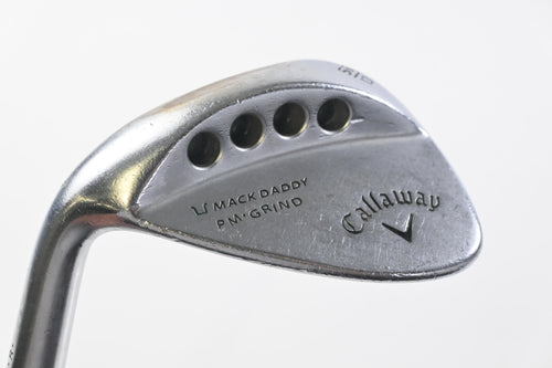 Left Hand Callaway Mack Daddy PM Grind Sand Wedge / 56 Degree / Wedge Flex KBS
