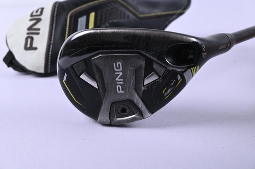 Ping G430 #4 Hybrid / 22 Degree / Stiff Flex Ping Alta CB Black 70 Shaft