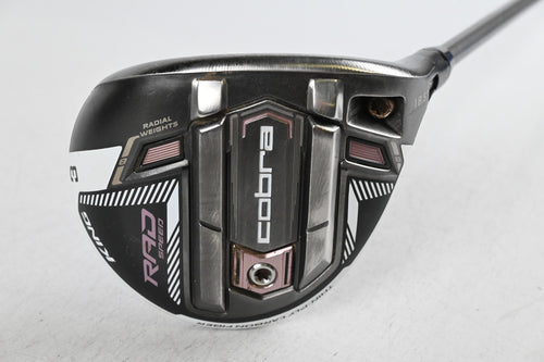 Cobra King Radspeed #3 Wood / 18.5 Degree / Ladies Flex Evenflow Riptide CB 40
