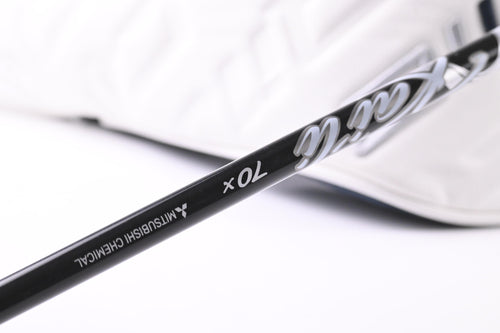 Taylormade Qi10 LS Driver / 8 Degree / X-Flex Mitsubishi Kai'li White 70 Shaft