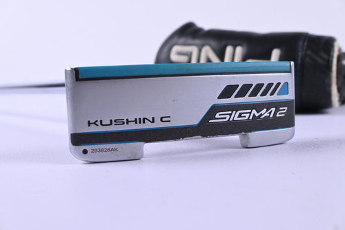 Left Hand Ping Sigma 2 Kushin C Putter / Black Dot / 34 Inch