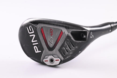 Ping G410 #5 Hybrid / 26 Degree / Senior Flex Ping Alta CB Red 70 Shaft