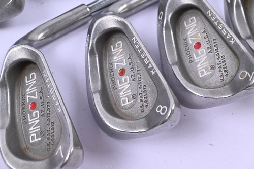 Ping Zing Irons / 3-PW / Red Dot / Stiff Flex Ping JZ Shafts