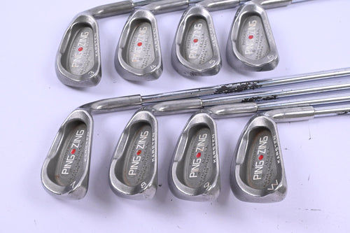 Ping Zing Irons / 3-PW / Red Dot / Stiff Flex Ping JZ Shafts