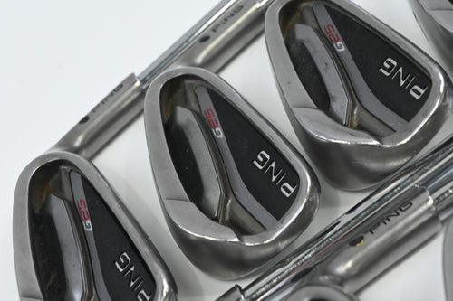 Ping G25 Irons / 4-PW+SW / Black Dot / Regular Flex Ping CFS Shafts