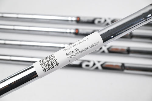 Cobra King Oversize Irons / 6-PW / Regular Flex XP 85 R300 Shafts