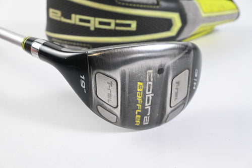 Left Hand Cobra Baffler T-Rail #3 Hybrid / 19 Degree / Regular Flex Tour AD