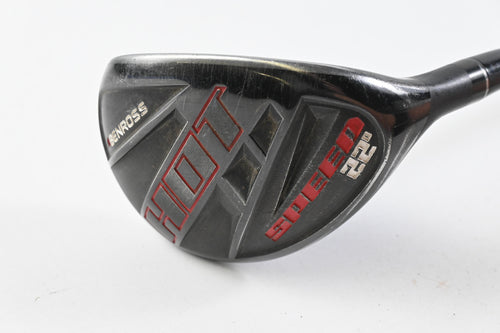 Benross Hot Speed #3 Hybrid / 22 Degree / Regular Flex Aldila RIP 80 Shaft
