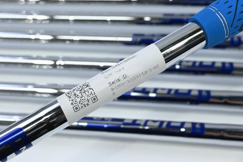 Left Hand Ping i230 Irons / 4-PW Blue Dot / Stiff Flex Ping AWT 2.0 Shafts