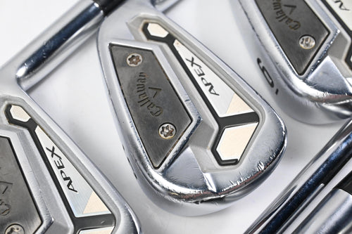 Callaway Apex TCB Irons / 4-PW / Stiff Flex Project X Rifle Shafts