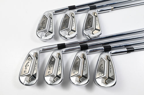 Callaway Apex TCB Irons / 4-PW / Stiff Flex Project X Rifle Shafts