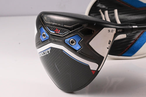 Cobra Aerojet LS Driver / 9 Degree / X-Flex Fujikura Motore X F1 7 Shaft