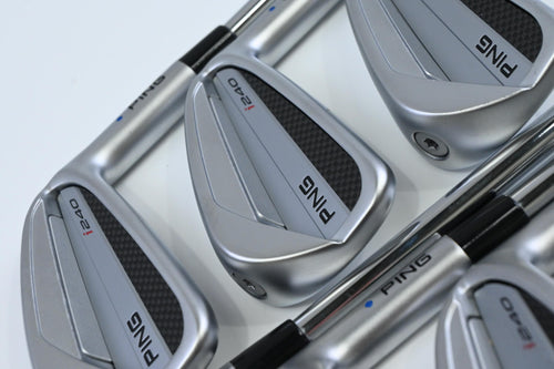 Ping I240 Irons / 4-PW / Blue Dot / Stiff Flex Dynamic Gold S300 Shafts