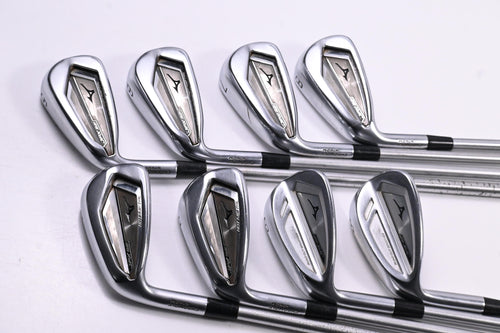 Left Hand Mizuno JPX 921 Hot Metal Irons / 5-PW+GW+SW / Regular Flex KBS Tour