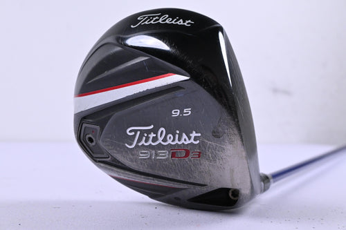 Titleist 913 D3 Driver / 9.5 Degree / Stiff Flex Diamana S+ 62 Shaft