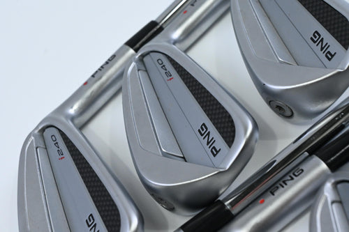 Ping I240 Irons / 5-PW+UW / Red Dot / Regular Flex Ping AWT 3.0 Shafts