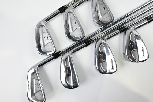 Taylormade RAC CB Coin Forged Irons / 3-9 / Stiff Flex Dynamic Gold S300 Shafts