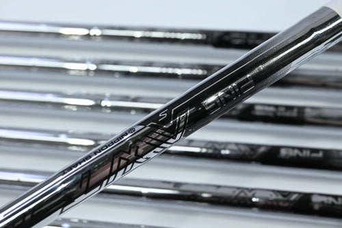 Ping i530 Irons / 5-PW+UW / Black Dot / Stiff Flex Ping AWT 3.0 Shafts