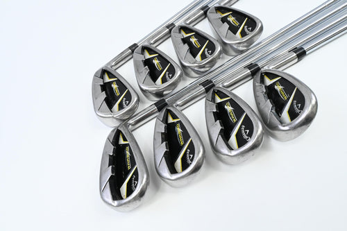 Callaway Warbird Irons / 4-PW+SW / Uniflex Callaway Warbird Shafts