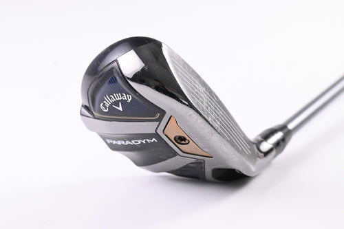 Callaway Paradym #4 Hybrid / 21 Degree / Regular Flex HZRDUS Silver 65 Shaft