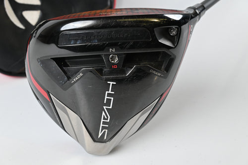 Taylormade Stealth Plus Driver / 9 Degree / Stiff Flex Kai'li Darkwave White 70