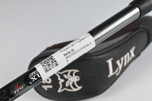 Lynx Predator #2 Hybrid / 18 Degree / Regular Flex Lynx Prime 68 Shaft