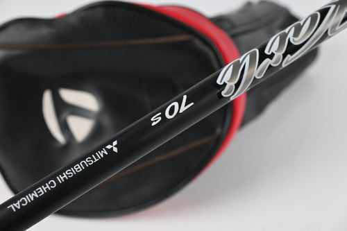 Taylormade Stealth Plus Driver / 9 Degree / Stiff Flex Kai'li Darkwave White 70