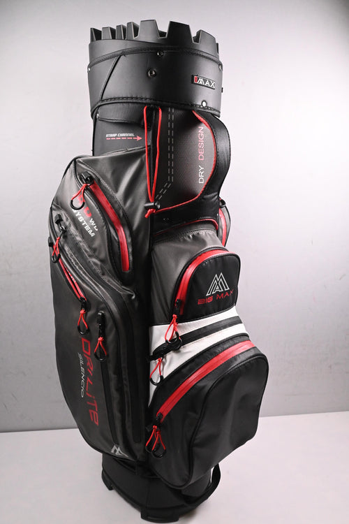 Big Max 14.0 WD System Silenco Cart Bag / 14-Way Divider / Grey