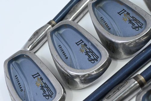 Ladies King Cobra Oversize II Irons / 3-PW+SW / Ladies Flex IQ System Shafts