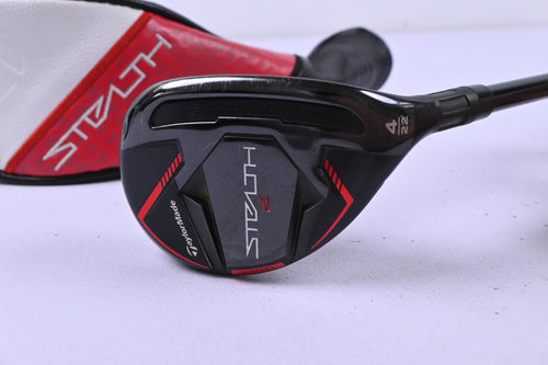 Taylormade Stealth 2 #4 Hybrid / 22 Degree / Stiff Flex Kai'li Red 85 Shaft