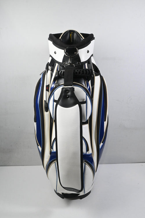 Powakaddy Cart Bag / 14-Way Divider / White, Black , Blue