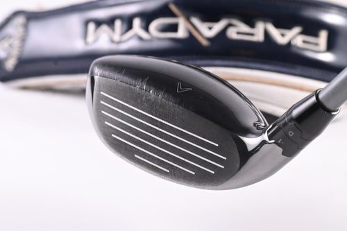 Callaway Paradym #4 Hybrid / 21 Degree / Regular Flex HZRDUS Silver 65 Shaft