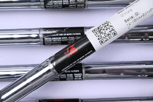 Ping i3 Irons / 4-PW / Red Dot / Stiff Flex Cushin JZ Shafts