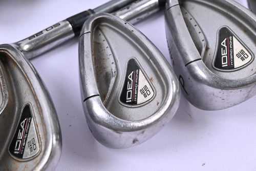 Adams Idea Tech Hybrid Irons / 4-PW+SW / Senior Flex Aldila NVS Hybrid-Lite