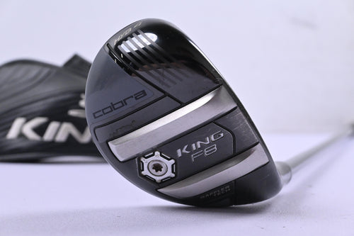 Cobra King F8 #4 Hybrid / 22 Degree / Senior Flex Aldila Rogue Pro 75 Shaft